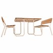 Soullmate table de pique-nique en polywood &ndash; Large (L)  -  VEBA  - 5738123302