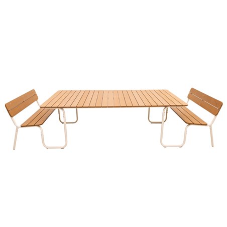 Soullmate table de pique-nique en polywood &ndash; Extra large (XL)  -  VEBA  - 5738123303