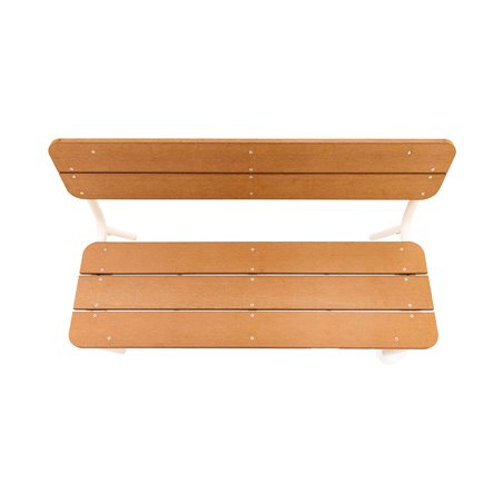 Soullmate banc en polywood  -  VEBA  - 57381