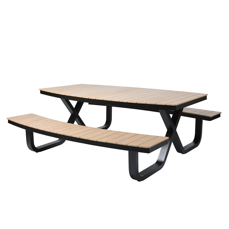 Buddy table de pique-nique en polywood  -  VEBA  - 521431