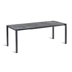 Palazzo table &agrave; rallonge 120/160-200x80  -  VEBA  - 26591250