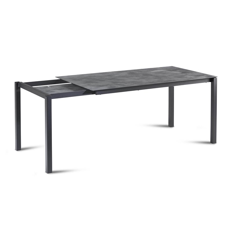 Palazzo table &agrave; rallonge 120/160-200x80  -  VEBA  - 26591250