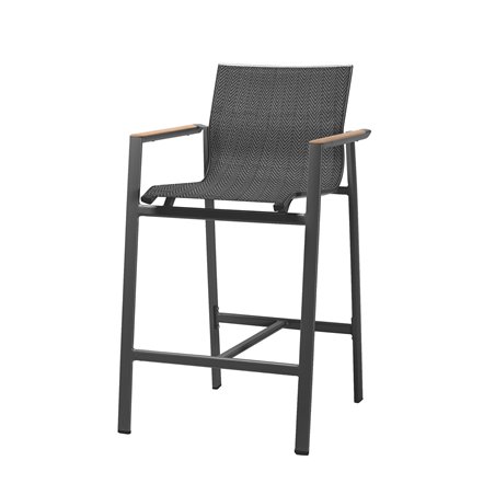 Rhodos tabouret de jardin avec accoudoirs  -  VEBA  - 46956050