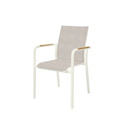 Paros chaise de jardin avec accoudoirs  -  VEBA  - 552497