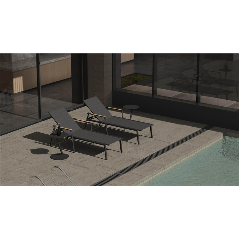 Paros table d&rsquo;appoint 45x45x45cm  -  VEBA  - 585431