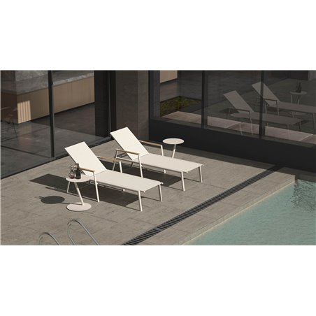 Paros table d&rsquo;appoint 45x45x45cm  -  VEBA  - 585491