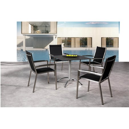 Marbella fauteuil empilable  -  VEBA  - 47881051