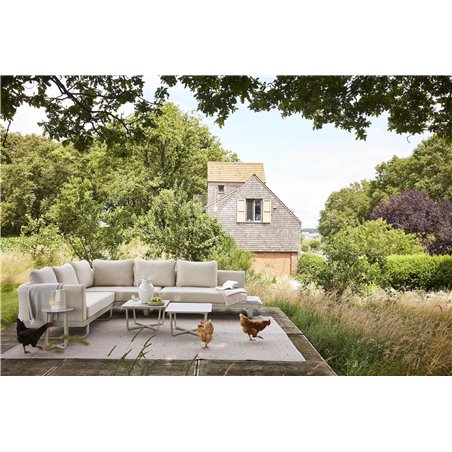Fellow salon de jardin lounge + 3 tables d&rsquo;appoint  -  VEBA  - 586592