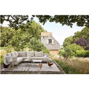 Fellow salon de jardin lounge + 3 tables d&rsquo;appoint  -  VEBA  - 586592