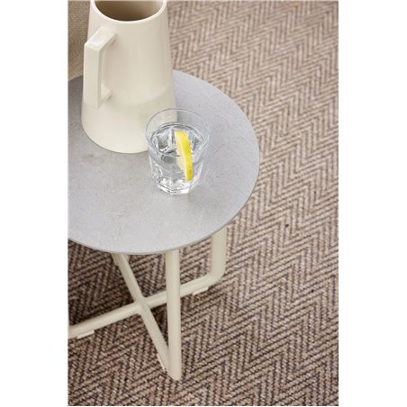 Fellow salon de jardin lounge + 3 tables d&rsquo;appoint  -  VEBA  - 586592