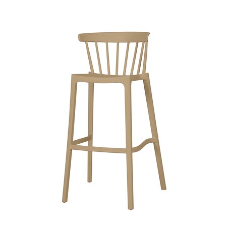 Windson tabouret de bar empilable - Lot de 4 -  VEBA  - 50909