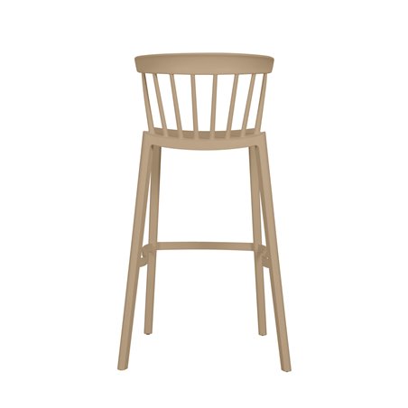 Windson tabouret de bar empilable - Lot de 4 -  VEBA  - 50909