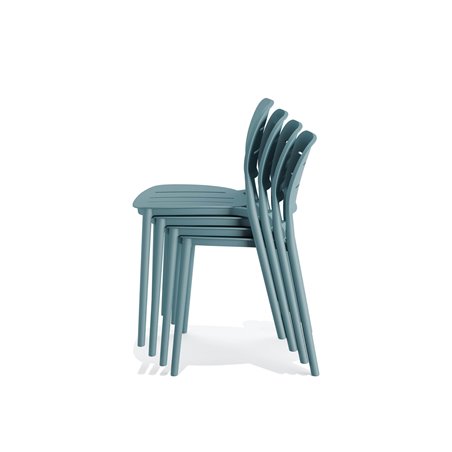 Propi chaise de jardin empilable - Lot de 4 -  VEBA  - 50720