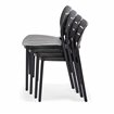 Propi chaise de jardin empilable - Lot de 4 -  VEBA  - 50721