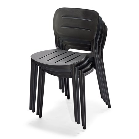 Propi chaise de jardin empilable - Lot de 4 -  VEBA  - 50721
