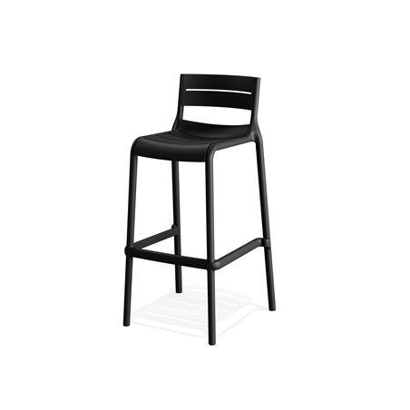 Calor tabouret de bar empilable - Lot de 4 -  VEBA  - 50753