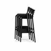 Calor tabouret de bar empilable - Lot de 4 -  VEBA  - 50753