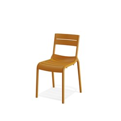 Calor chaise de jardin empilable - Lot de 4 -  VEBA  - 50704