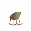 Qosy chaise de jardin &agrave; bascule - Lot de 2 -  VEBA  - 50735