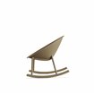 Qosy chaise de jardin &agrave; bascule - Lot de 2 -  VEBA  - 50735