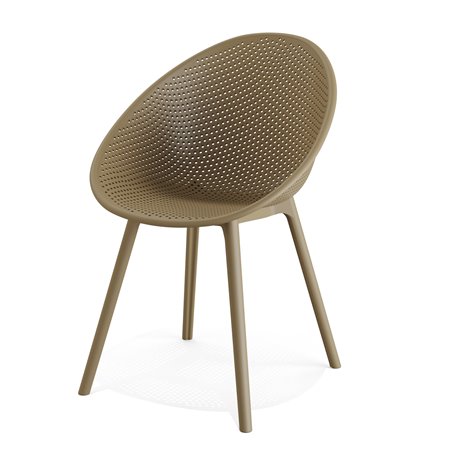 Qosy chaise de jardin - Lot de 2 -  VEBA  - 50730