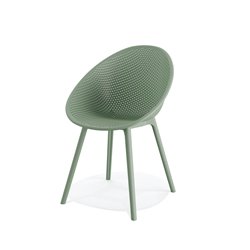 Qosy chaise de jardin - Lot de 2 -  VEBA  - 50731