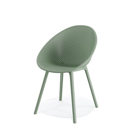 Qosy chaise de jardin - Lot de 2 -  VEBA  - 50731