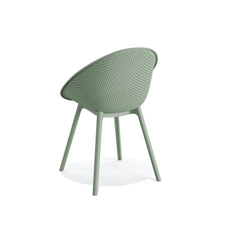 Qosy chaise de jardin - Lot de 2 -  VEBA  - 50731