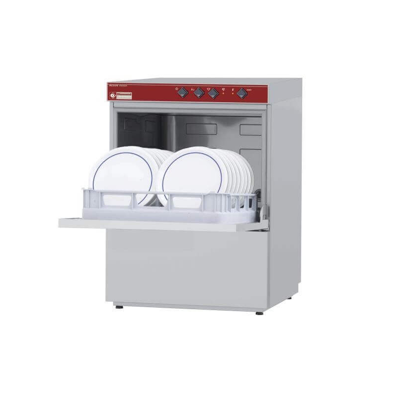 Vaatwaskorf 500x500 mm pomp afvoer Diamant 051D/6M-PS
