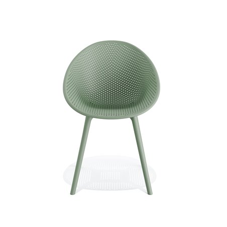 Qosy chaise de jardin - Lot de 2 -  VEBA  - 50731