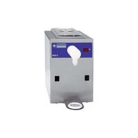 Diamant MCV/2 roestvrijstalen slagroommachine