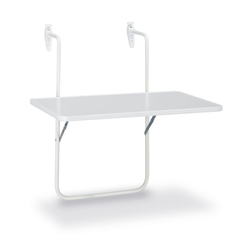 Boy table de balcon suspendue rabattable 60x40cm  -  VEBA  - 36506400