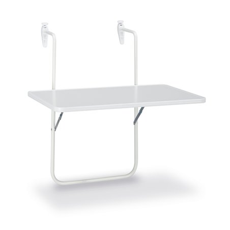 Boy table de balcon suspendue rabattable 60x40cm  -  VEBA  - 36506400