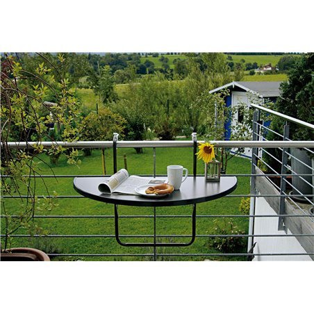 Butler table de balcon suspendue rabattable 100x50cm  -  VEBA  - 36501550