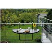 Butler table de balcon suspendue rabattable 100x50cm  -  VEBA  - 36501550