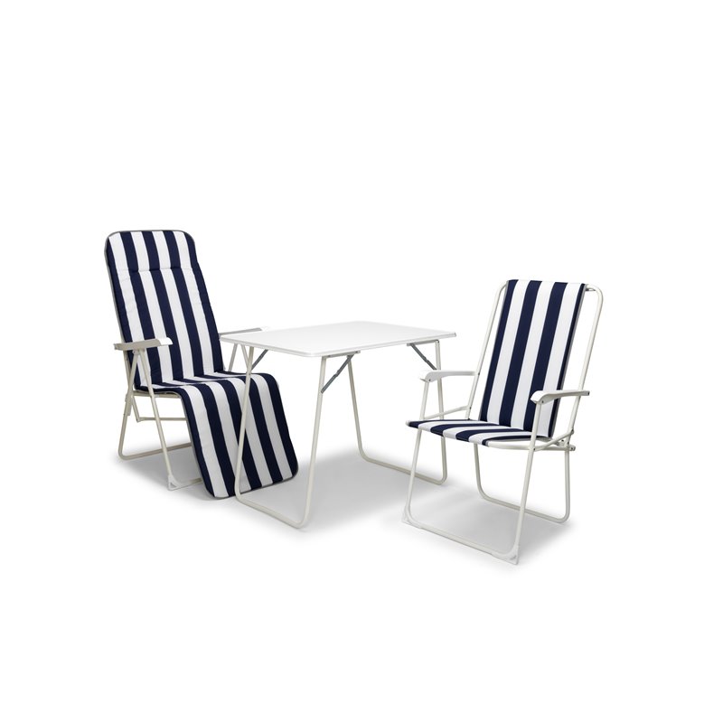 Chiemsee fauteuil pliable &agrave; dossier haut  -  VEBA  - 34216902