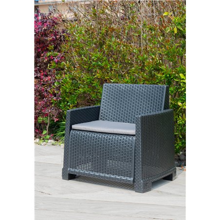Lamon fauteuil lounge - Lot de 2 -  VEBA  - 581431