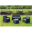 Lamon salon de jardin lounge 4 places  -  VEBA  - 586435
