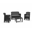 Trente salon de jardin 4-pi&egrave;ces  -  VEBA  - 586434