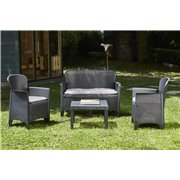 Trente salon de jardin 4-pi&egrave;ces  -  VEBA  - 586434