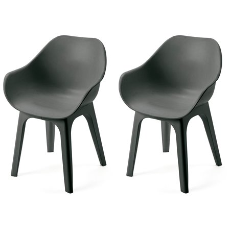 Split lot de 2 chaises  -  VEBA  - 556434