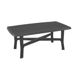 Zorita table rectangulaire 180x100cm  -  VEBA  - 527431