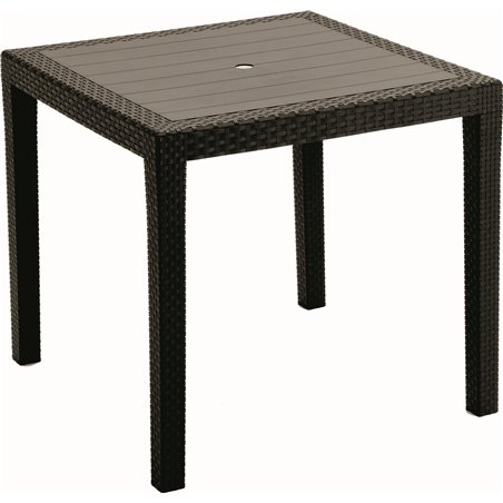 Curlo table carr&eacute;e 79x79cm  -  VEBA  - 526431