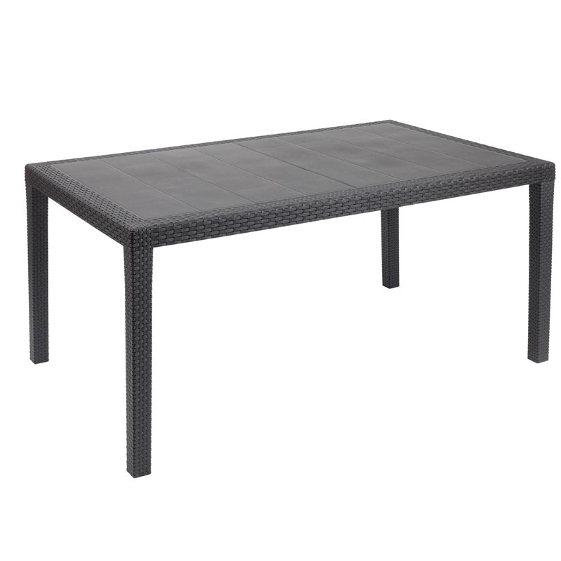 Curlo table rectangulaire 150x90cm  -  VEBA  - 527433