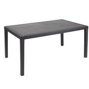 Curlo table rectangulaire 150x90cm  -  VEBA  - 527433