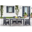 Curlo table rectangulaire 150x90cm  -  VEBA  - 527433