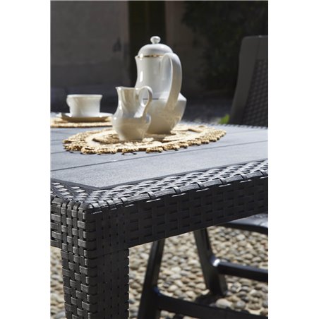 Curlo table rectangulaire 150x90cm  -  VEBA  - 527433
