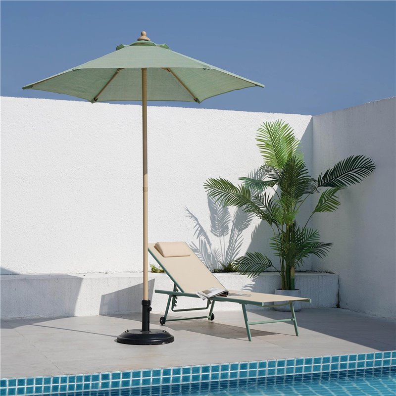 Travis transat de jardin 3 pieds - Lot de 2 -  VEBA  - 88351