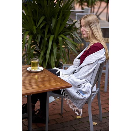 Cuddly plaid d&rsquo;ext&eacute;rieur 170x136cm  -  VEBA  - 69617058