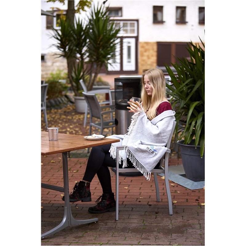 Cuddly plaid d&rsquo;ext&eacute;rieur 170x136cm  -  VEBA  - 69617058